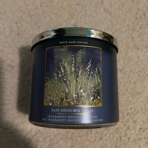 NEW Bath and Body Works Rain Drenched Leaves 3-Wick Candle